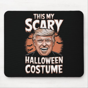 Grappig Donald Trump, dit is mijn enge Halloween-p Muismat