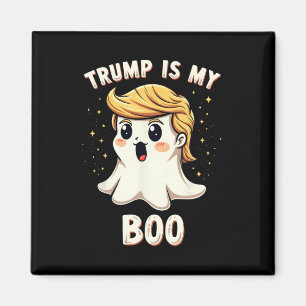 Grappig Donald Trump Ghost Halloween Party Spooky Magneet