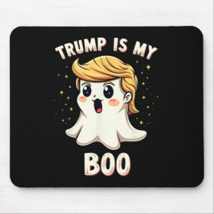 Grappig Donald Trump Ghost Halloween Party Spooky Muismat