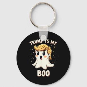 Grappig Donald Trump Ghost Halloween Party Spooky Sleutelhanger