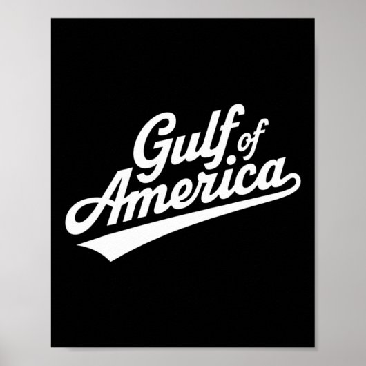 Grappig Donald Trump Golf van de Verenigde Staten Poster (Voorkant)