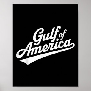 Grappig Donald Trump Golf van Verenigde Staten van Poster