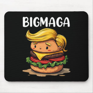 Grappig Donald Trump maakt frietjes hamburger B Muismat