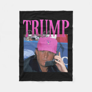 Grappig Donald Trump Miss Me Toch Y2K Vintage 90s  Fleece Deken
