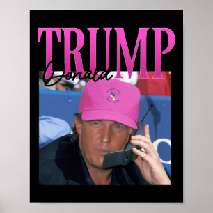 Grappig Donald Trump Miss Me Toch Y2K Vintage 90s  Poster
