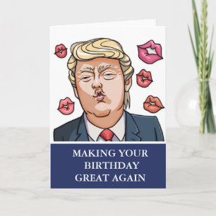 Grappig Donald Trump Niet Fake Nieuws Verjaardag K Kaart