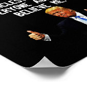 Grappig Donald Trump Uncle Gag Gift Conservatief U Poster (Hoek)