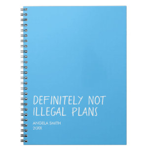 Grappig donkere humor notitieboek, Sarcasme journa Notitieboek