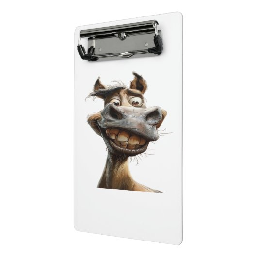 Grappig Donkey Art Design Mini Klembord (Angled2)