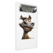 Grappig Donkey Art Design Mini Klembord (Schuin)