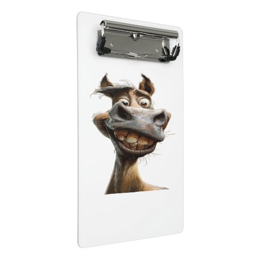 Grappig Donkey Art Design Mini Klembord (Schuin)