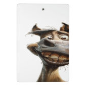 Grappig Donkey Art Design Mini Klembord (Achterkant)