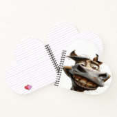 Grappig Donkey Art Design Notitieboek (Binnen)