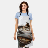 Grappig Donkey Art Design Schort (Gedragen)