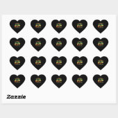 Grappig Dont Volg me Ik Doe Stomme Dingen Berg Hart Sticker (Vel)