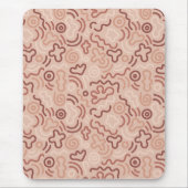 Grappig Doodlepatroon Muismat (Voorkant)