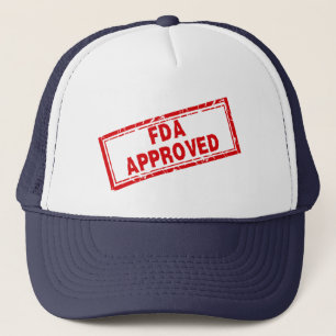 Grappig door FDA goedgekeurd humor Rode versleten  Trucker Pet