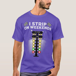 Grappig Drag Racing Cadeau voor Mannen Vrouwen Coo T-shirt