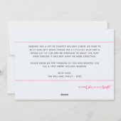 Grappig drie foto's allemaal is niet rustig letter feestdagenkaart (Achterkant)