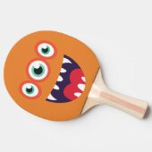Grappig drieogige verkuilverkookser. tafeltennisbatje (Zijkant)