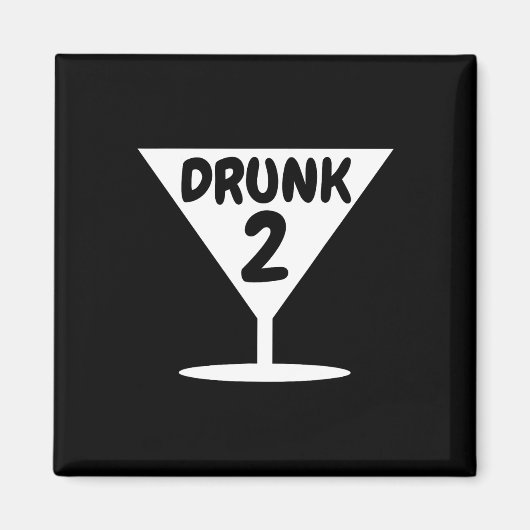Grappig Drink 2 Party Thing Halloween Kostuum Magneet (Voorkant)