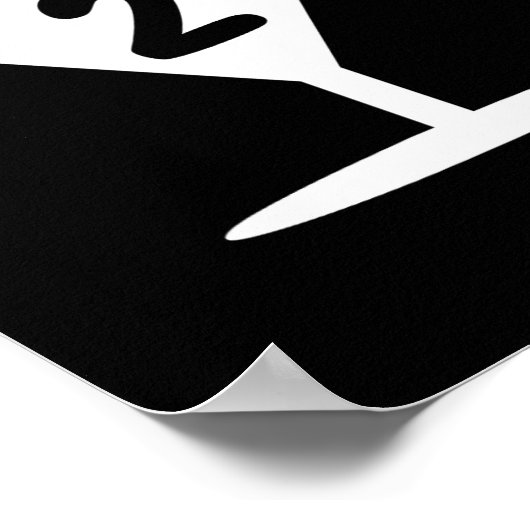 Grappig Drink 2 Party Thing Halloween Kostuum Poster (Hoek)