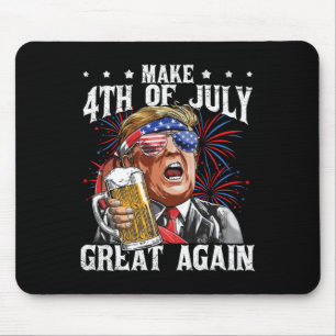 Grappig Drink bierteam maakt 4th of July Great Ag Muismat