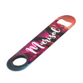 Grappig Drink citaat Abstracte onderwaterkristalle Speed Flessenopener (Achterkant Gekanteld)