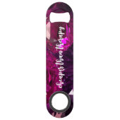 Grappig Drink citaat Abstracte onderwaterkristalle Speed Flessenopener (Voorkant)