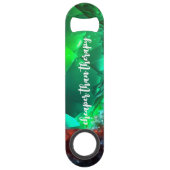 Grappig Drink citaat Abstracte onderwaterkristalle Speed Flessenopener (Voorkant)