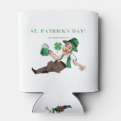 Grappig Drink Iers | Een zalige St Patrick Blikjeskoeler (Achterkant)