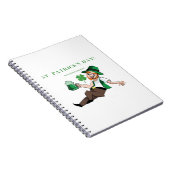 Grappig Drink Iers | Een zalige St Patrick Notitieboek (Rechterzijde)