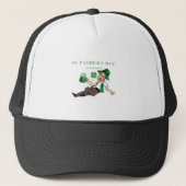 Grappig Drink Iers | Een zalige St Patrick Trucker Pet (Voorkant)
