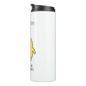 Grappig Drink je water herinnering van een Schatti Thermosbeker (Geroteerd rechts)