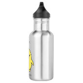 Grappig Drink je water herinnering van een Schatti Waterfles (Rechts)