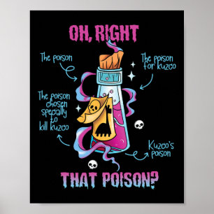 Grappig Drink Me Oh Juist Die Poison-Lama Poster