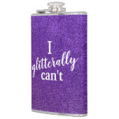 Grappig Drink offertes Glitter Sparkle Glam Stylis Heupfles (Links)