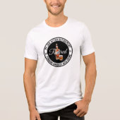 Grappig Drink pensioen Tri-Blend Shirt (Voorkant)