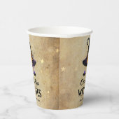 Grappig 'Drink-up-heks' Adult Halloween Party Papieren Bekers (Rechts)