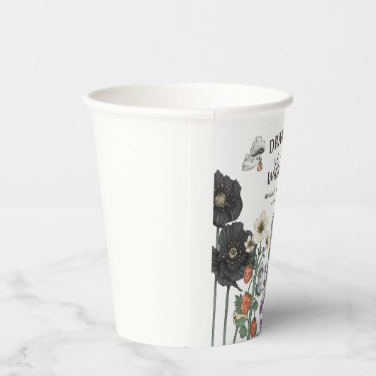 Grappig Drink up heksen Halloween Baby shower Papieren Bekers (Rechts)