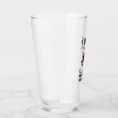 Grappig Drink woordspeling ik maak onze beslissing Glas (Rechts)