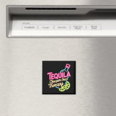 Grappig drinken cinco de mayo voor feest mannen vr magneet (Insitu (Vaatwasser))