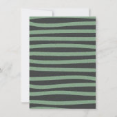 Grappig Drunkenstein Frankenstein Halloween Party Kaart (Achterkant)