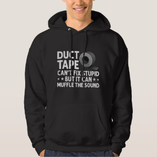 Grappig Duct Tape Cadeau Voor Mannen Vrouwen Duct  Hoodie