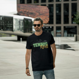 Grappig Duiken Tennis Speler T-shirt voor Atleten