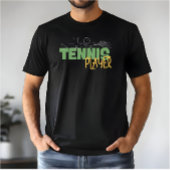 Grappig Duiken Tennis Speler T-shirt voor Atleten