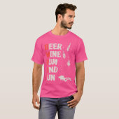 Grappig Duikmaatje Check Bwarf T-shirt (Voorkant volledig)