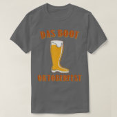 Grappig Duits bier das laars München Duitsland Okt T-shirt (Design voorkant)