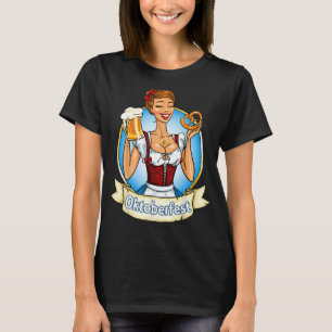Grappig Duits Festival Beierse Dirndl Vrouwen mann T-shirt