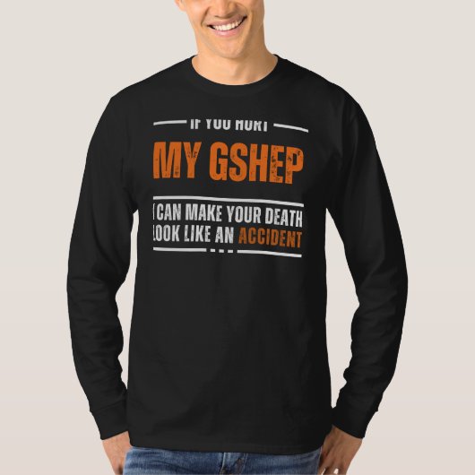 Grappig Duits Herder Lover T-shirt - Bold en Hilar (Voorkant)